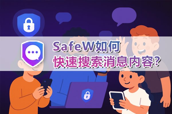 SafeW是通过什么机制实现消息内容的极速检索的？